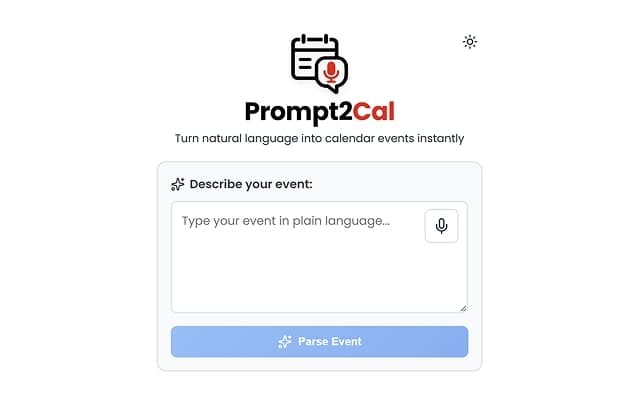 Prompt2Cal